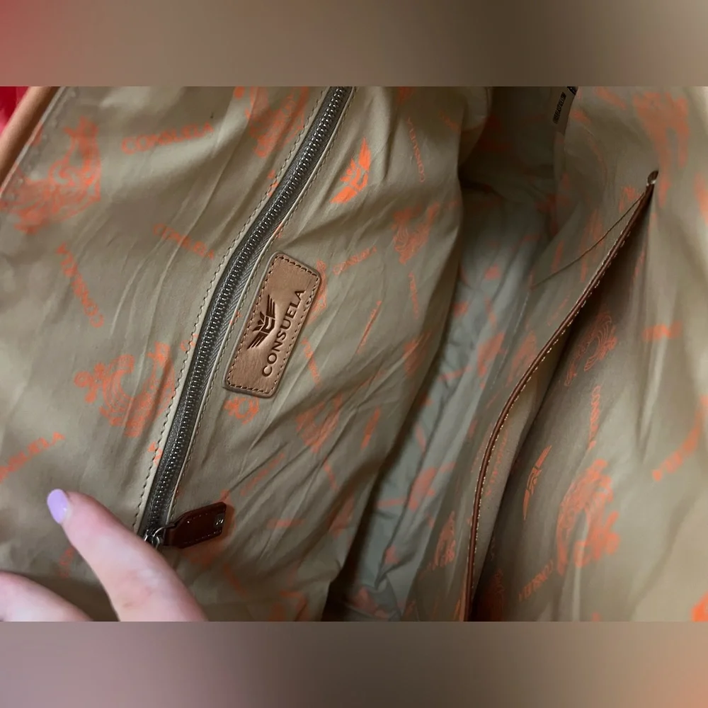 Consuela Tangerine Dream Tote - Picture 3 of 3